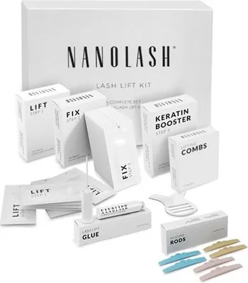Produktbild von Wimpernlifting und Wimpernlaminierung Set Nanolash - DIY-Wimpernlaminierung