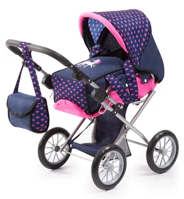 Immagine prodotto di Bayer Passeggino per bambole City Star, blu navy 13654AA