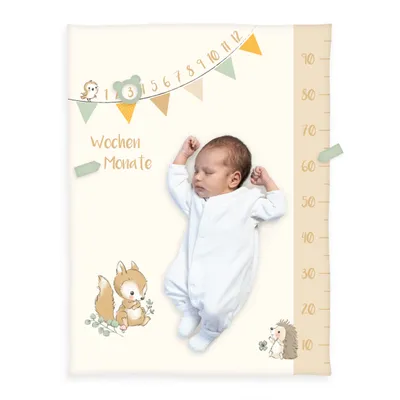Produktbild von Waldfreunde Meilenstein Soft-Peachdecke