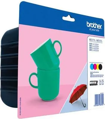 Image de Brother LC-227 / LC-225 XL Value Pack BK/C/M/Y