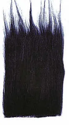 Produktbild von KNORR prandell 218410615 Langhaarplüsch 14 x 20 cm schwarz