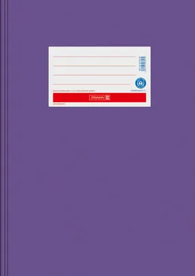 Produktbild von 10X BRUNNEN 104055460 Hefthülle A4 Papier violett