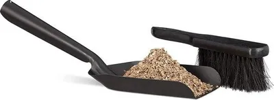 Produktbild von Famanu Kehrschaufel-Set aus modernem Edelstahl - 41 cm
