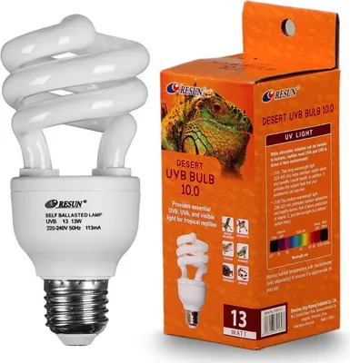 Immagine prodotto di Lampadina UVB Resun Desert 10.0 13W - Lampadina UVB Resun