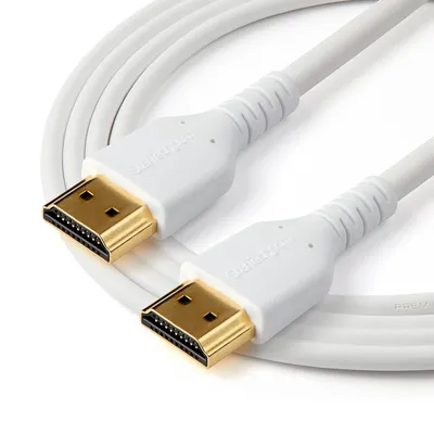 Immagine prodotto di Cavo HDMI Startech RHDMM2MPW 4K Ultra HD bianco (2 m)