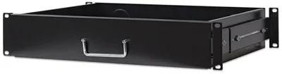 Produktbild von INTELLINET 19" Schublade 350mm 2HE tief ausziehbar schwarz