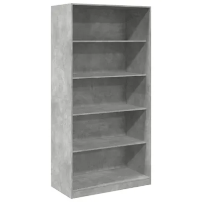 Produktbild von vidaXL Kleiderschrank Betongrau 100x50x200 cm Holzwerkstoff