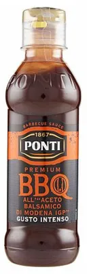Zdjęcie produktu dla Sos Premium BBQ z octem balsamicznym 250g - Ponti