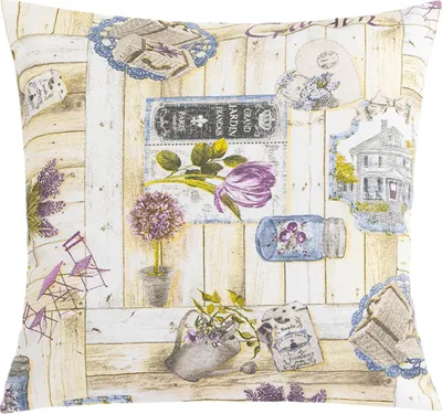 Zdjęcie produktu dla Poduszka EMA - 45x45 cm - Fioletowa