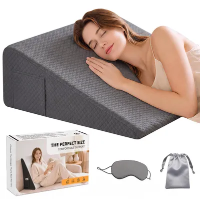 Immagine prodotto di Cuscino ortopedico a cuneo regolabile per un sonno confortevole