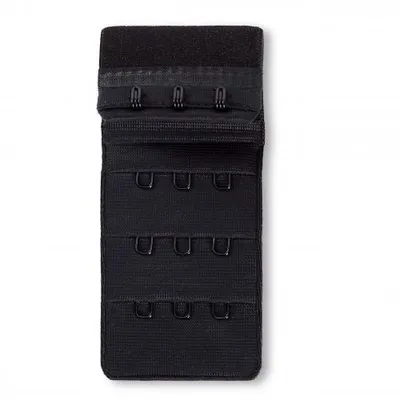 Produktbild von Prym BH-Verlängerer 3 x 3 Haken 40 mm - Farbauswahl Farbe schwarz