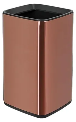 Image de Poubelle carrée de 12 litres avec sac amovible