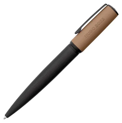 Productafbeelding van HUGO BOSS balpen Arche Iconic, kleur: kameelbruin