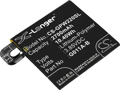 Produktbild von TECHTEK Akku Kompatibel mit [Google] G011A, Pixel 2 Ersetzt 35H00272-01M, für 35H00272-03M, für G011A-B