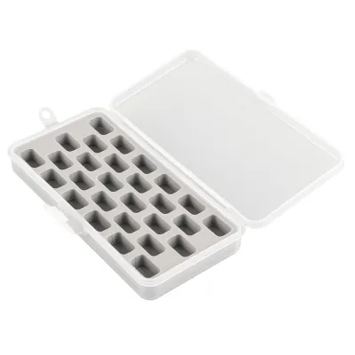 Produktbild von Nähspulen-Kunststoffbox,28 Spulenboxen,Nähspulenbox,Nähgarnspulenbox,Nähzubehör