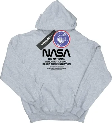 Produktbild von NASA - Kapuzenpullover für Herren BI20057 (S) (Grau)