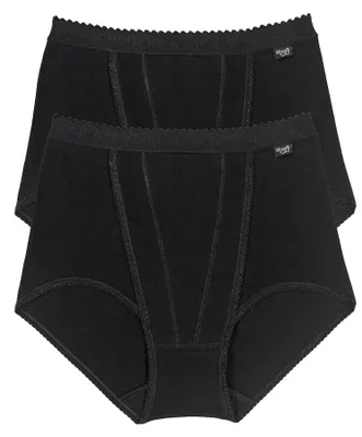 Obrázok produktu pre sloggi Dámske nohavičky Maxislip 2-balenie Control - ČIERNE - Veľkosť 48