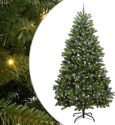 Obrázek produktu pro vidaXL Umělý vánoční stromek zelený 270 cm z PVC a kovu