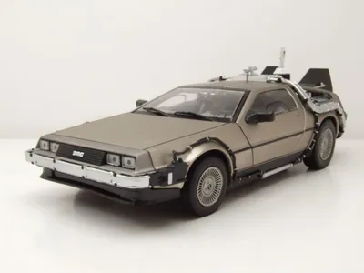 Produktbild von Sun Star Toys Zurück in die Zukunft II 1983 DeLorean 1:18 Modellauto SST2715