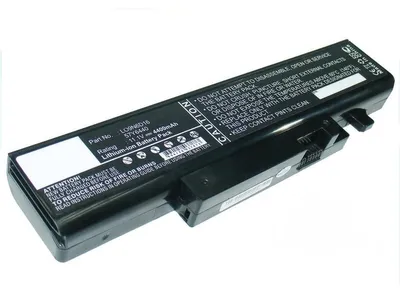 Produktbild von Akku für Lenovo L10N6Y01 Li-Ion 11,1 Volt 4400 mAh schwarz.