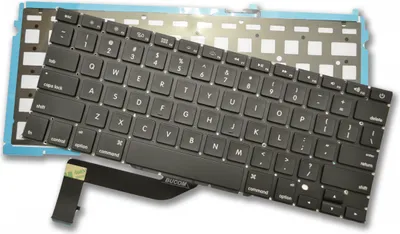 Produktbild von Tastatur US für Apple Macbook PRO 15" A1398 MC975 MC976 mit Backlight