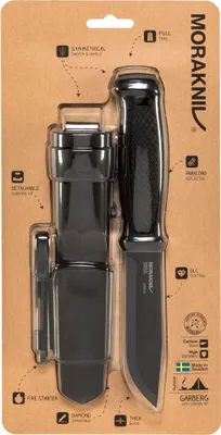 Zdjęcie produktu dla Morakniv 13915, Pojedyńczy, Nóż myśliwski, Szpic spadkowy, Stal niestopowa, Poliamidowy, Czarny
