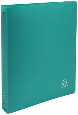 Produktbild von Exacompta Ringbuch PP 700µ 4 Ringe 30mm, 40mm Rücken, Grün, DIN A4 Überbreite