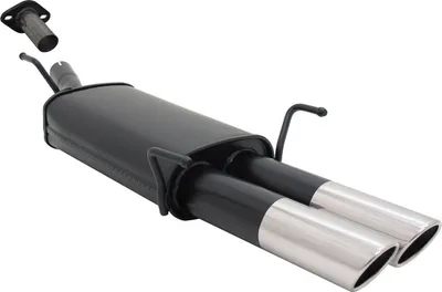 Immagine prodotto di Scarico sportivo Novus per Opel Astra G Coupé / Cabrio 2x76mm SR design