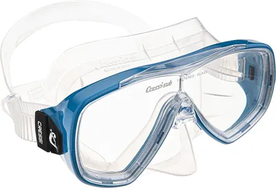 Produktbild von CRESSI Schnorchelmaske Onda, Tauchermaske für Erwachsene, Transparent/Blau