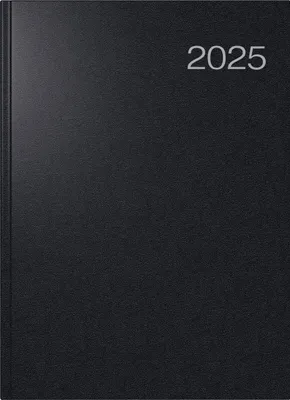 Produktbild von rido idé Buchkalender "Conform Balacron" 2025 schwarz