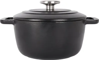 Produktbild von Cosy & Trendy Bräter Fontestic Gusseisen Schwarz Ø 20 cm / 2,7 Liter - Emailliert