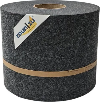 Produktbild von Sichtschutzstreifen zaun|zu Design-Vlies 26m Rolle Zaunblende Doppelstabzaun Anthrazit 26m