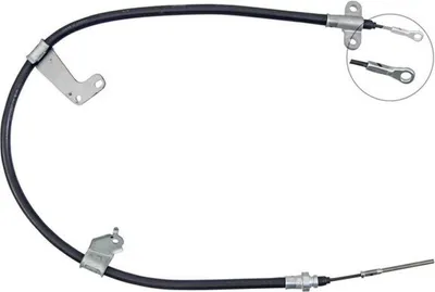 Produktbild von A.B.S. Handbremsseil Seilzug Feststellbremse für HONDA CR-V II (RD) Vorne K18511