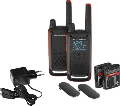 Produktbild von MOTOROLA Talkabout T82 Duopack Funkgeräte schwarz/orange
