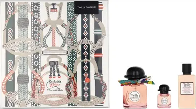 Image de Hermès Hermes Twilly D'hermes Eau De Parfum 50ml Spray Miniatura 7 5ml Crème parfumée pour le corps 40ml