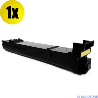Produktbild von 1x Eurotone Toner Alternative für Konica Minolta A0DK252 QMS 4650 Gelb Yellow