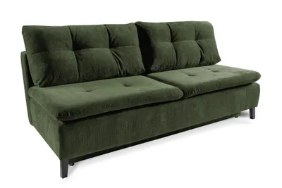 Produktbild von Schlafsofa GRENADA 202 x 95 x 95 cm – Ausziehbares 3-Sitzer Sofa mit Schlaffunktion – Grün
