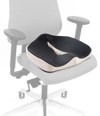 Obrázek produktu pro hjh OFFICE sedací polštář MEDISIT VII Ortopedický polštář tkanina