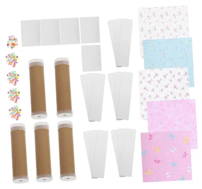 Image de Kit de construction de kaléidoscope pour enfants, coffret d'expériences DIY en lot de 5, jouet éducatif sur l'optique et la physique