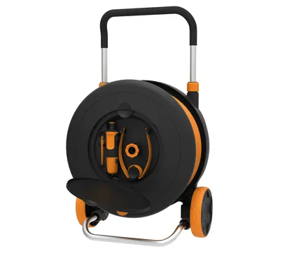Obrázok produktu pre Fiskars Waterwheel L, Vozíkový navijak, Funkčné, Čierna, Oranžová, 2 koleso/kolesá, 398 mm, 250 mm