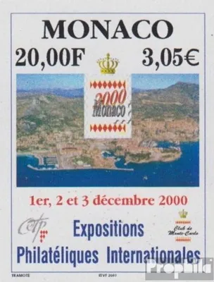 Produktbild von Briefmarken Monaco 2000 Mi 2527 (kompl.Ausg.) postfrisch Briefmarkenausstellung