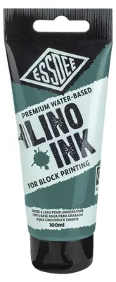 Imagen del producto de Essdee, tinta para impresión en bloque de alta calidad, color Viridian, 100 ml