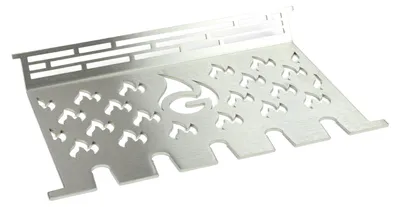 Image de Multistation en acier inoxydable | Grille de maintien au chaud pour Broil King Imperial 690 / 690XL petite chambre de cuisson | avec support Drumstick | 3mm d'épaisseur