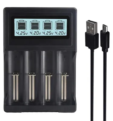 Zdjęcie produktu dla Akumulator litowo-jonowy, 3,7V, pojemność 1500mAh, 1 ładowarka, 1 sztuka
