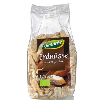 Produktbild von Erdnüsse - geröstet & gesalzen 125g