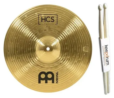 Produktbild von Meinl Becken HCS14C Crash 14 Zoll mit Schlagzeugstöcken
