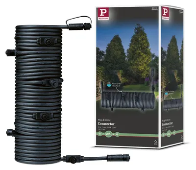 Productafbeelding van Paulmann Plug & Shine Kabel, 15 meter, 7 aansluitingen