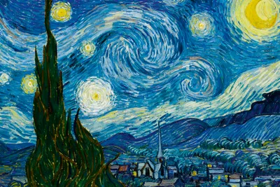 Produktbild von Fototapete - Starry Night 375x250cm - Vliestapete