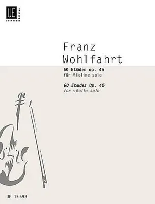 Produktbild von 60 Etüden op.45für Violine