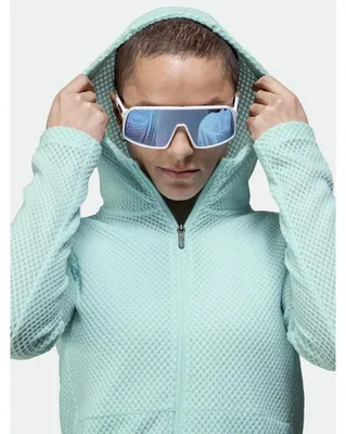 Immagine prodotto di Giacca da donna Halti Ultramove con cappuccio, colore turchese, taglia 40